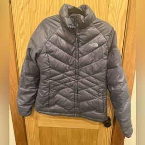 The North Face Women's Charcoal Puffer Jacket